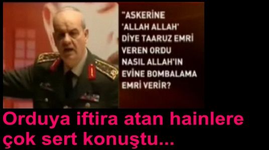 Genelkurmay Başkanı İlker Başbuğ'un balyoz konuşması